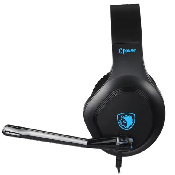 SADES Cpower SA-716 Gaming Headset Black/Blue - PakByte Computers 