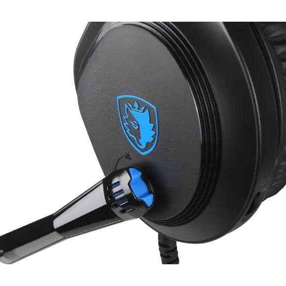 SADES Cpower SA-716 Gaming Headset Black/Blue - PakByte Computers 