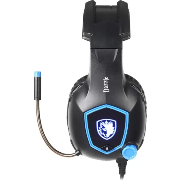 SADES Dazzle SA-905 Gaming Headset - Black - PakByte Computers 