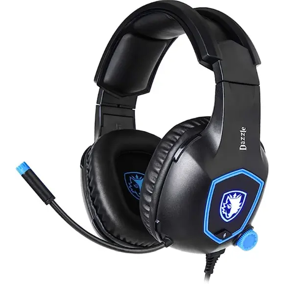 SADES Dazzle SA-905 Gaming Headset - Black - PakByte Computers 