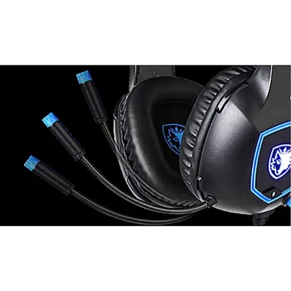 SADES Dazzle SA-905 Gaming Headset - Black - PakByte Computers 