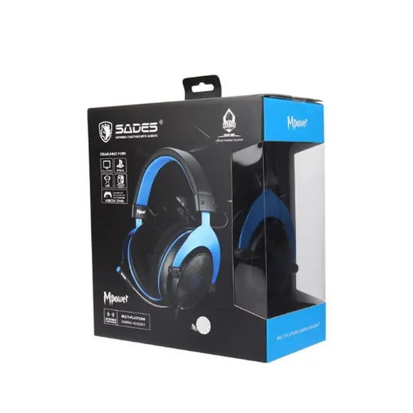 SADES Mpower SA-723 Multi-platform Gaming Headset With Mic - PakByte Computers 