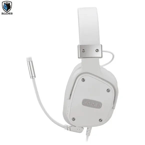 SADES SnowWolf SA-7225 Gaming Stereo Headphones with Noise-Reduction Microphone - PakByte Computers 