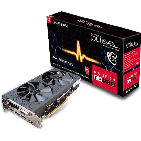 Sapphire RX 570 Radeon Pulse Graphics Card - PakByte Computers 