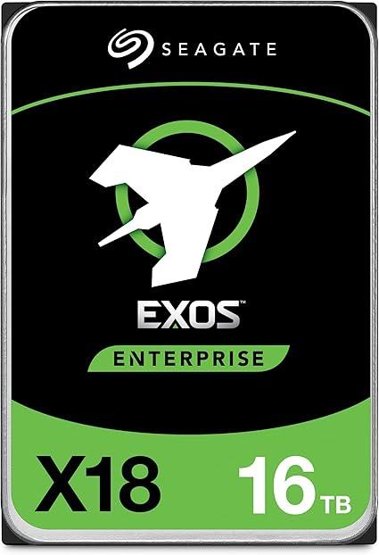 Seagate 16TB 3.5" Exos X18 HDD