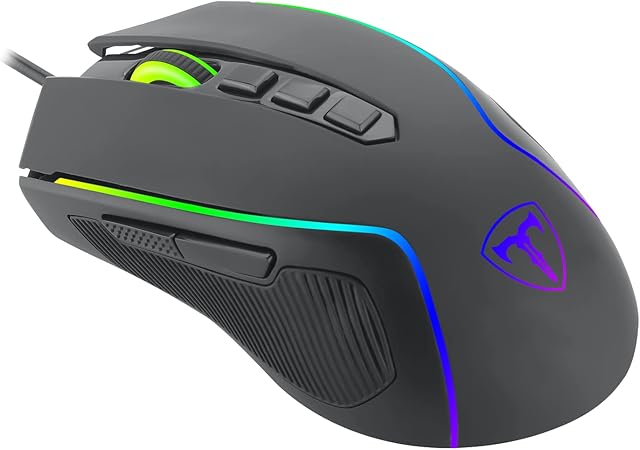 T-DAGGER  T-TGM209 Darkangel RGB Mouse - Black - PakByte Computers 