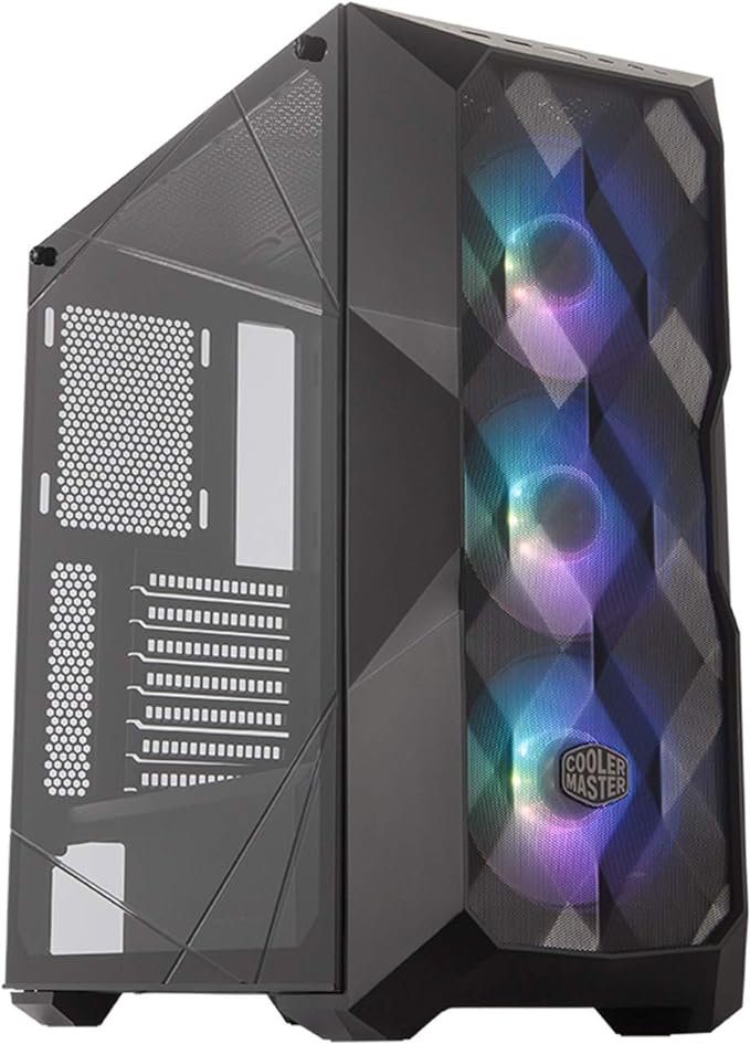 Cooler Master MasterBox TD500 Mesh V2 ARGB Mid-Tower ATX Case - Black - PakByte Computers 