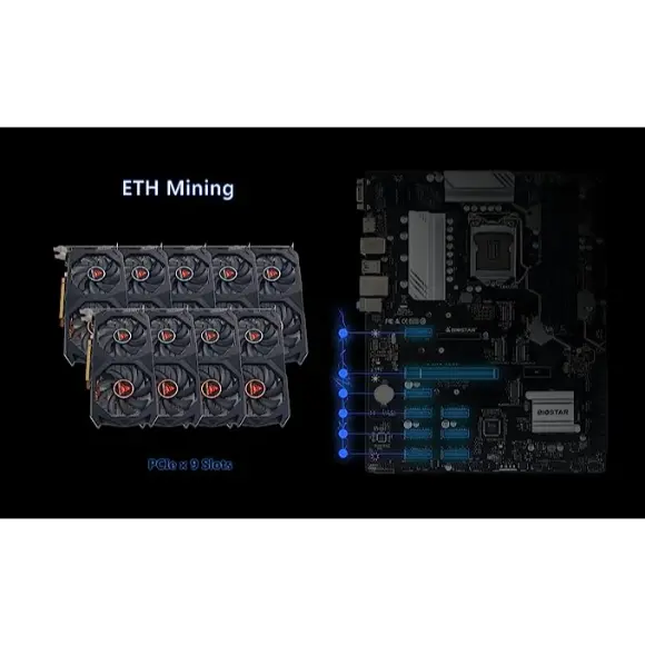 BIOSTAR TZ590 - BTC DUO INTEL Motherboard - PakByte Computers 