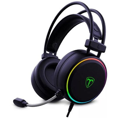 T-Dagger Sona RGB 7.1 Surround Sound Wired Gaming Headset - Black - PakByte Computers 