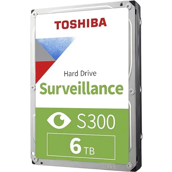 Toshiba S300 6TB Surveillance 3.5” Internal Hard Drive - PakByte Computers 