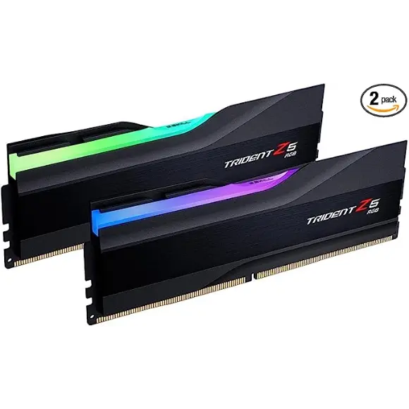 G.Skill Trident Z5 RGB 5600MHZ 64GB (32x2) DDR5 Desktop Memory - PakByte Computers 