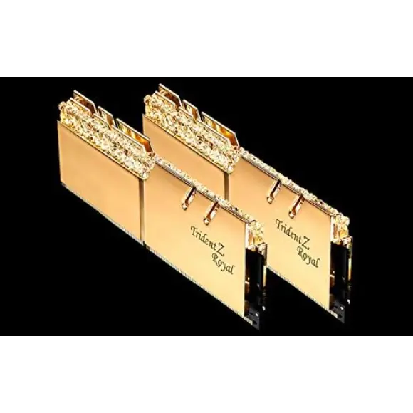 G.Skill Trident Z 3600MHZ 32GB (16x2) DDR4 - Royal Gold - PakByte Computers 