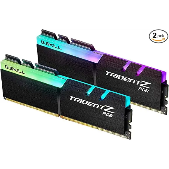 G.Skill Trident Z RGB 3600MHZ DDR4 64GB (32x2) Desktop Memory - PakByte Computers 