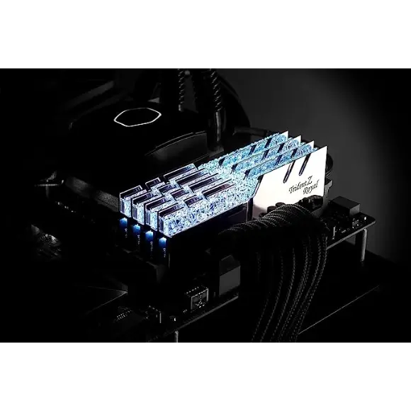 G.Skill Trident Z 32GB (16x2) DDR4 3600MHZ - Royal Silver - PakByte Computers 