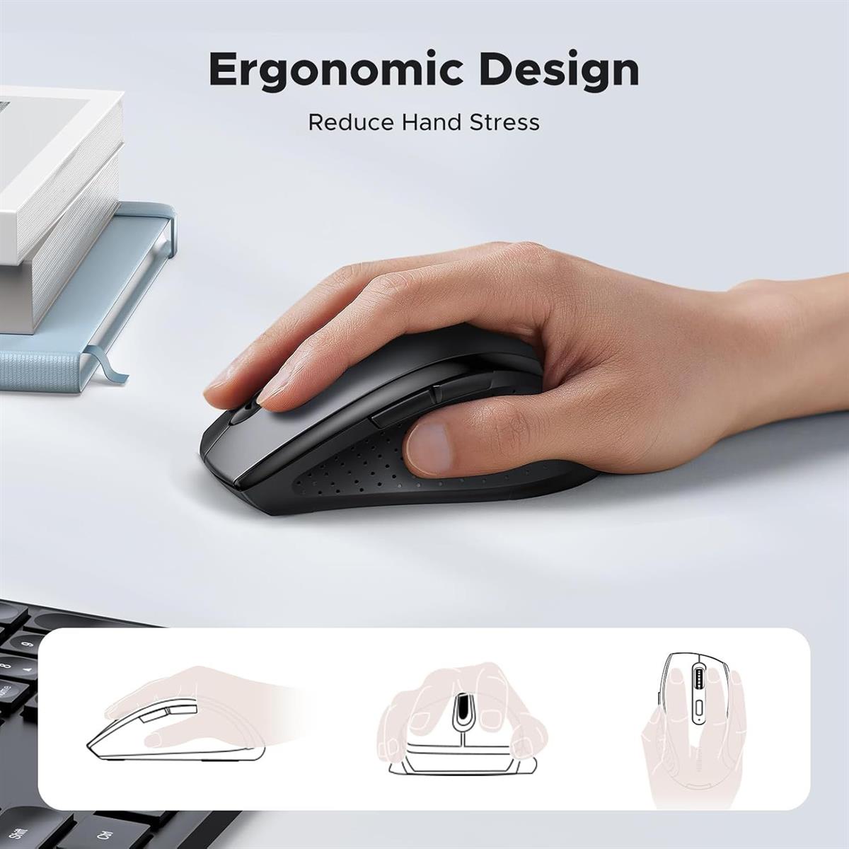 Ugreen 2.4G Wireless Mouse for Laptop