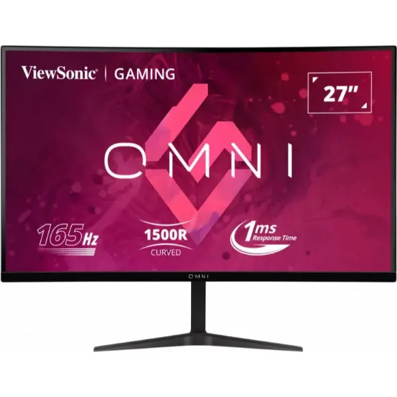 VIEWSONIC OMNI CURVED GAMING LED 27” VX2718-2KPC-MHD - PakByte Computers 