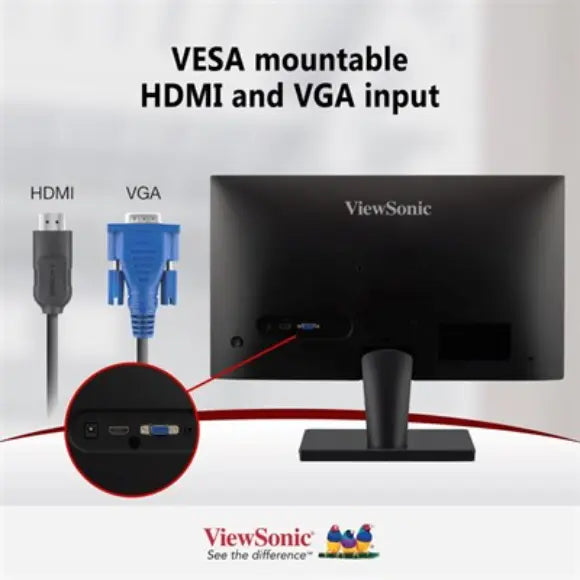 ViewSonic VA2215-H 22” Full HD Monitor - PakByte Computers 