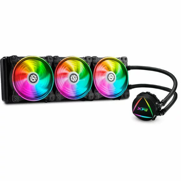 XPG Levante X360 ARGB All-in-One Liquid CPU Cooler - Black - PakByte  