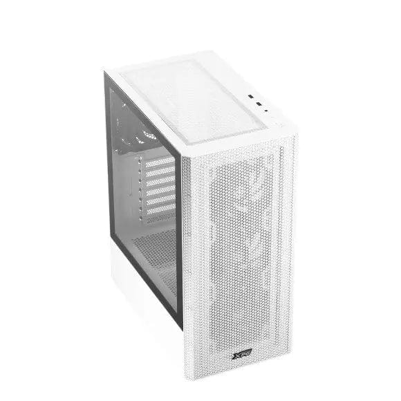 XPG VALOR MESH Mid Tower Gaming Case - White - PakByte Computers 