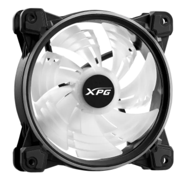 XPG HURRICANE 120 ARGB Casing Fan - Black - PakByte Computers 