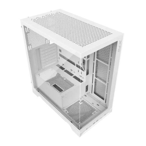 XPG INVADER X Mid-Tower Gaming Case - White - PakByte Computers 