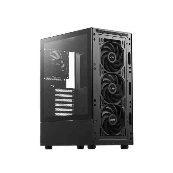 XPG Valor Mesh Compact Mid-Tower ATX Case - Black - PakByte Computers 