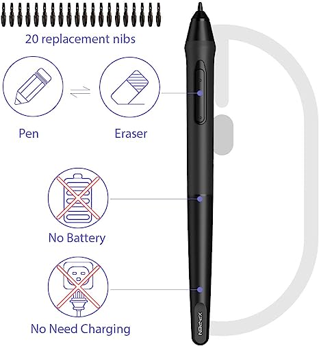 XP-PEN Star G640s Graphics Digital Tablet with Battery-Free Stylus - PakByte Computers 