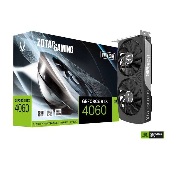 ZOTAC GeForce RTX 4060 8GB Twin Edge Graphics Card - PakByte Computers 