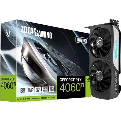 ZOTAC GeForce RTX 4060Ti 8GB Twin Edge Graphics Card - PakByte Computers 