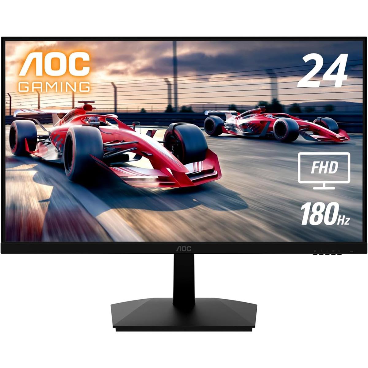 AOC 24G15N - 180Hz 1080p FHD VA 24" Gaming Monitor - PakByte Computers 