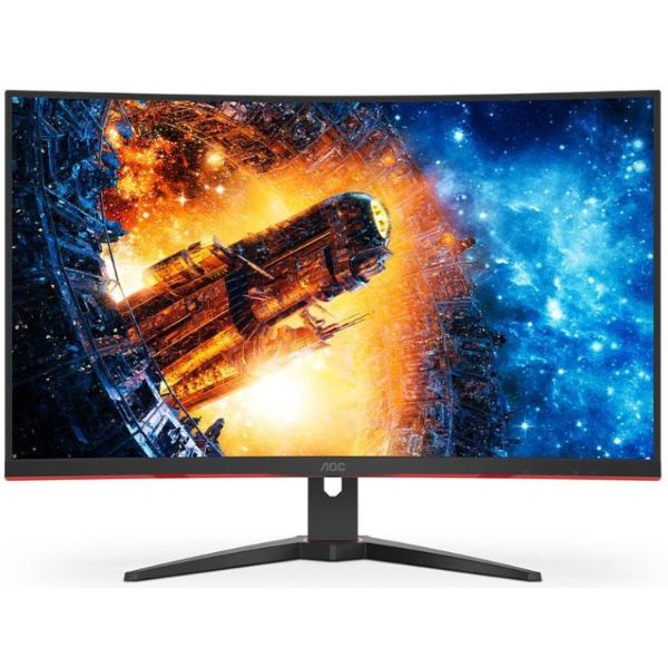 AOC CQ32G2E 31.5" VA Curved FreeSync Premium 1ms 144Hz QHD 2K Gaming Monitor - PakByte Computers 