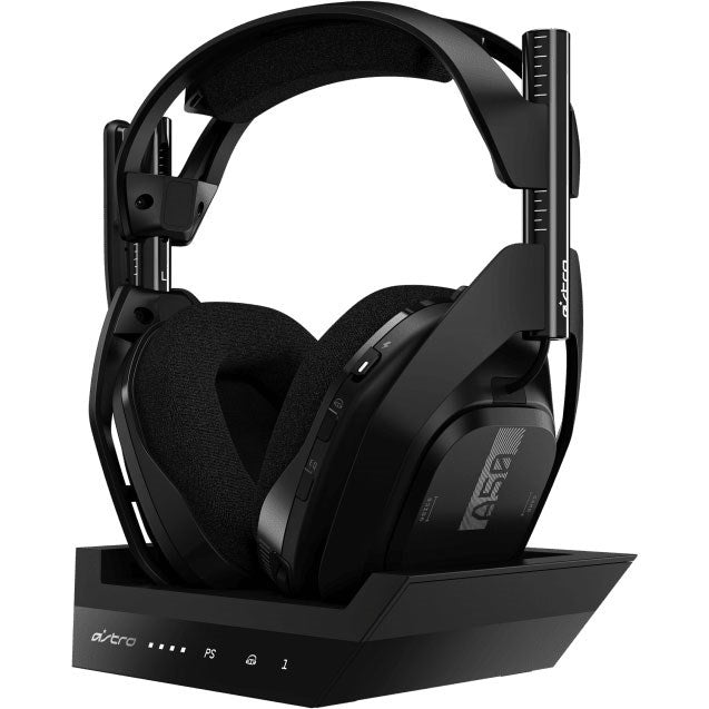 ASTRO Gaming A50 Wireless Headset + Base Station | Black/Grey | 939-001676 | PS5 PS4 PC MAC