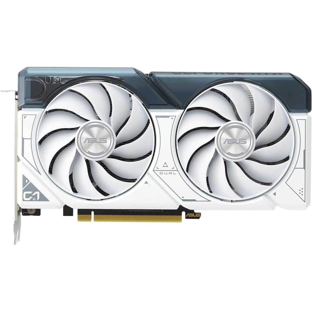 Asus Dual GeForce RTX 4060 OC Edition 8GB Graphics Card - White - PakByte Computers 