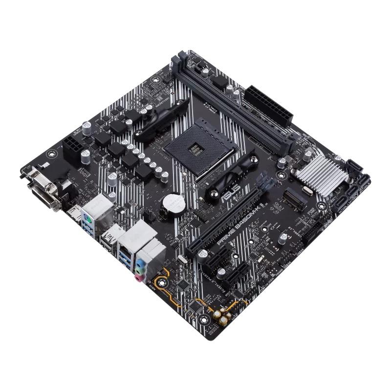 ASUS Prime B450M-K II AMD AM4 microATX Motherboard - PakByte Computers 