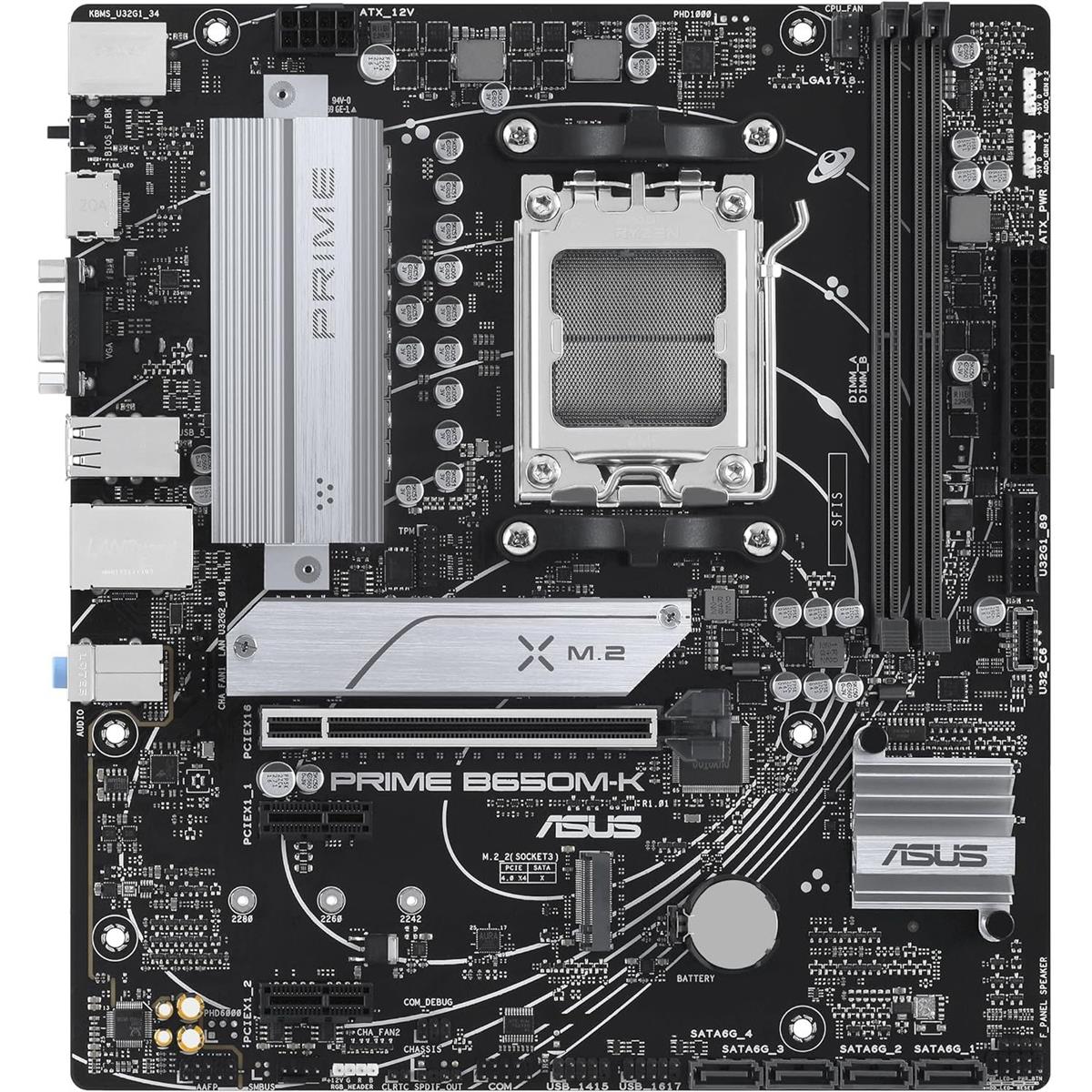 Asus Prime B650M-K DDR5 AMD AM5 microATX Motherboard - PakByte Computers 