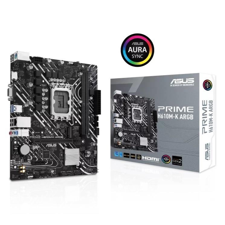 Asus Prime H610M-K D5 Intel® H610 (LGA 1700) micro-ATX Motherboard - PakByte Computers 