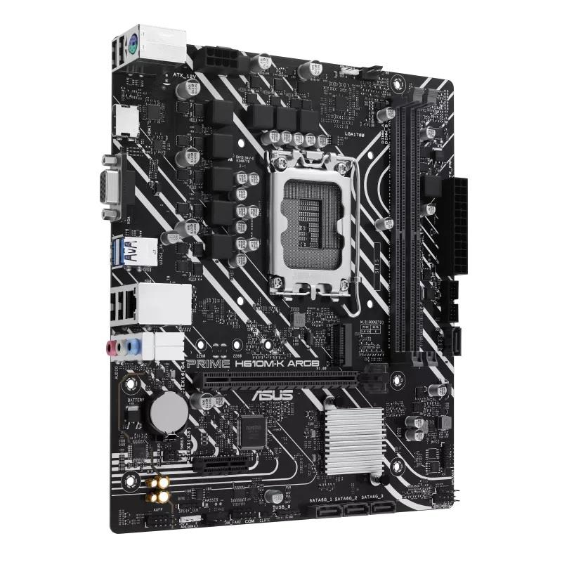 Asus Prime H610M-K D5 Intel® H610 (LGA 1700) micro-ATX Motherboard - PakByte Computers 