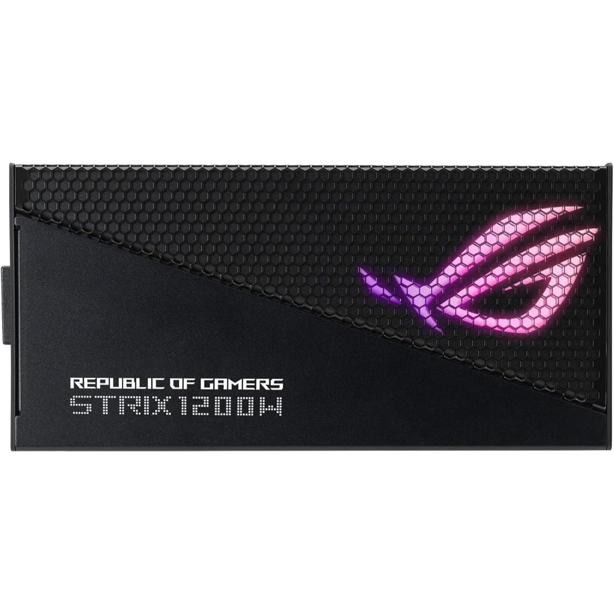 Asus Rog Strix 1200W Gold Aura Edition Fully Modular Power Supply - PakByte Computers 