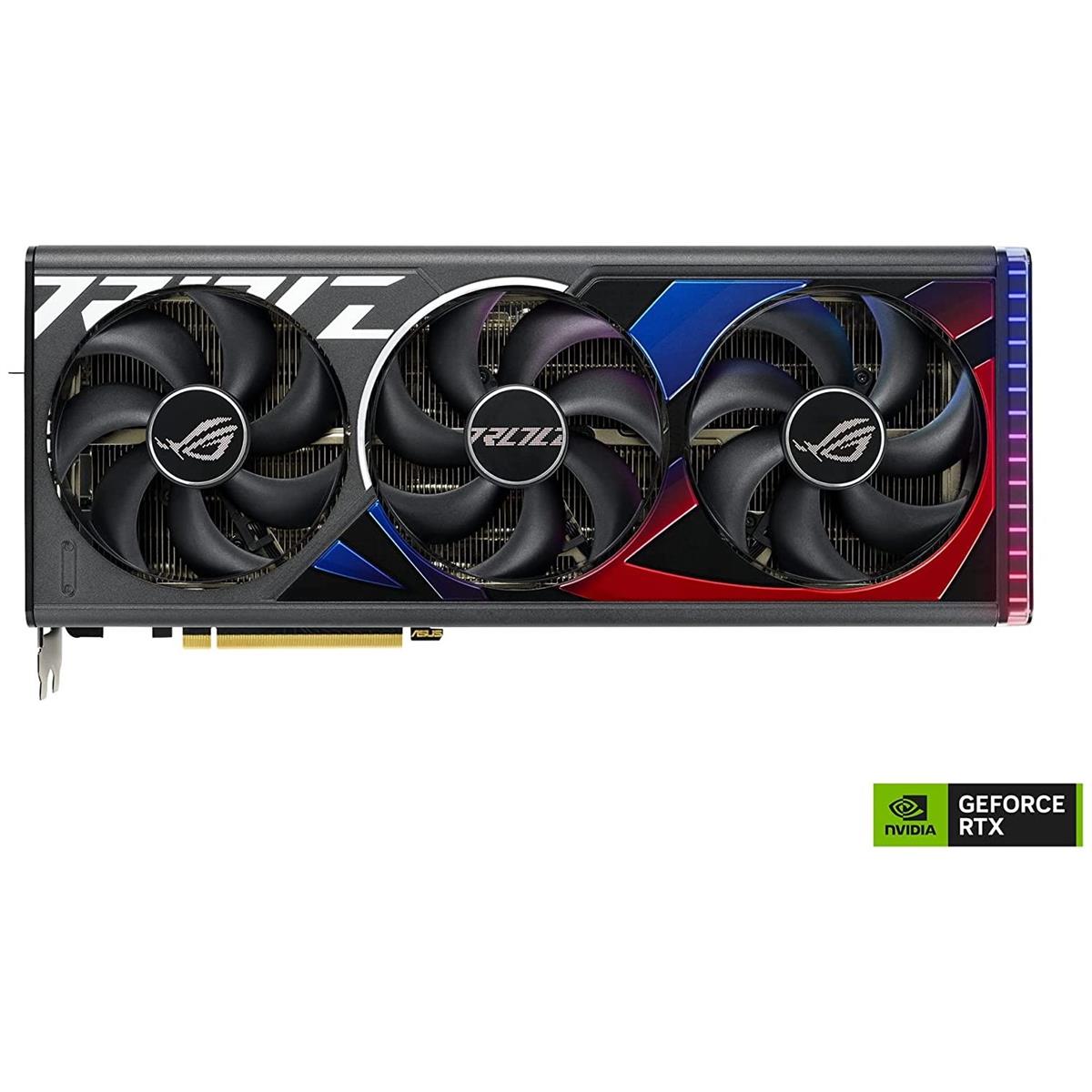 Asus Rog Strix GeForce RTX 4080 16GB OC Edition Graphics Card - PakByte Computers 