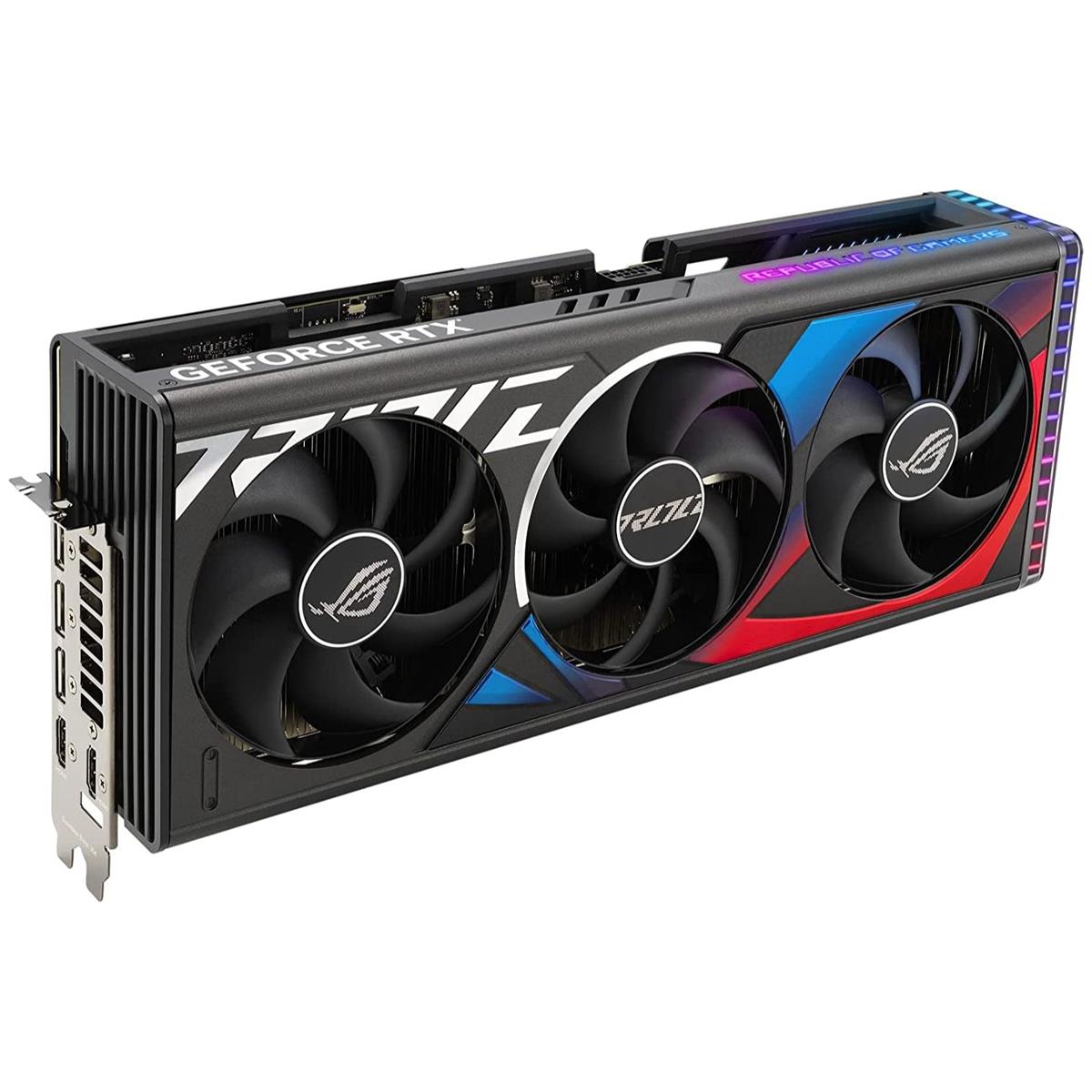 Asus Rog Strix GeForce RTX 4080 16GB OC Edition Graphics Card - PakByte Computers 