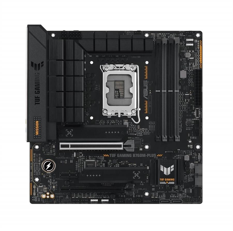 Asus Tuf Gaming B760M-Plus DDR5 Intel 12/13/14th Gen microATX Motherboard - PakByte Computers 