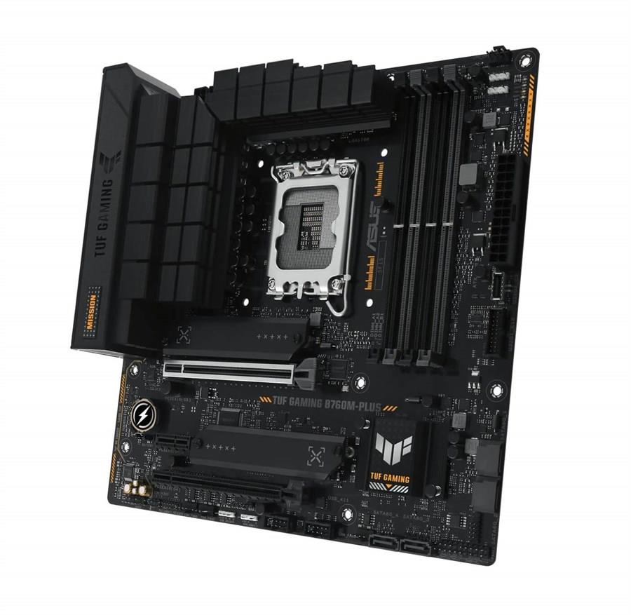 Asus Tuf Gaming B760M-Plus DDR5 Intel 12/13/14th Gen microATX Motherboard - PakByte Computers 