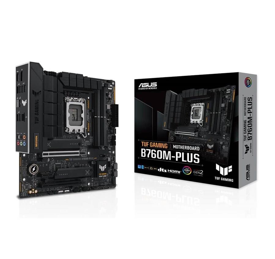 Asus Tuf Gaming B760M-Plus DDR5 Intel 12/13/14th Gen microATX Motherboard - PakByte Computers 