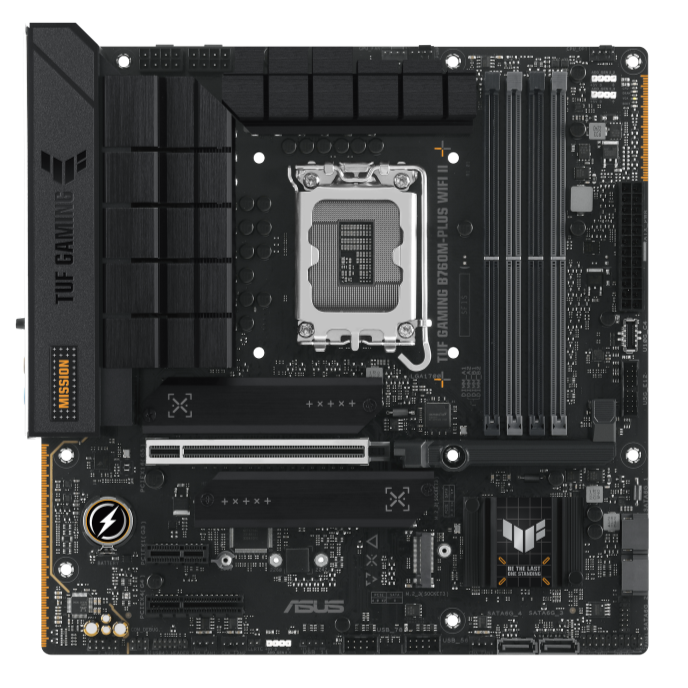 Asus Tuf Gaming B760M-Plus Wifi II DDR5 Intel 12/13/14th Gen microATX Motherboard - PakByte Computers 