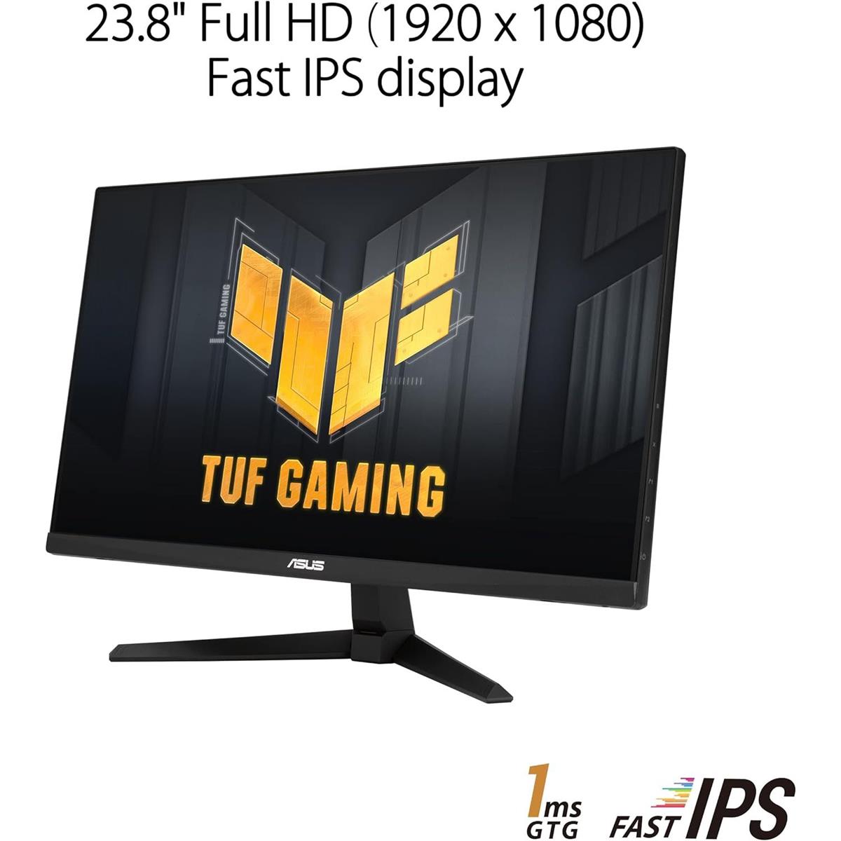 Asus Tuf Gaming VG249QM1A - 270Hz 1080p FHD IPS 24" Monitor - PakByte Computers 