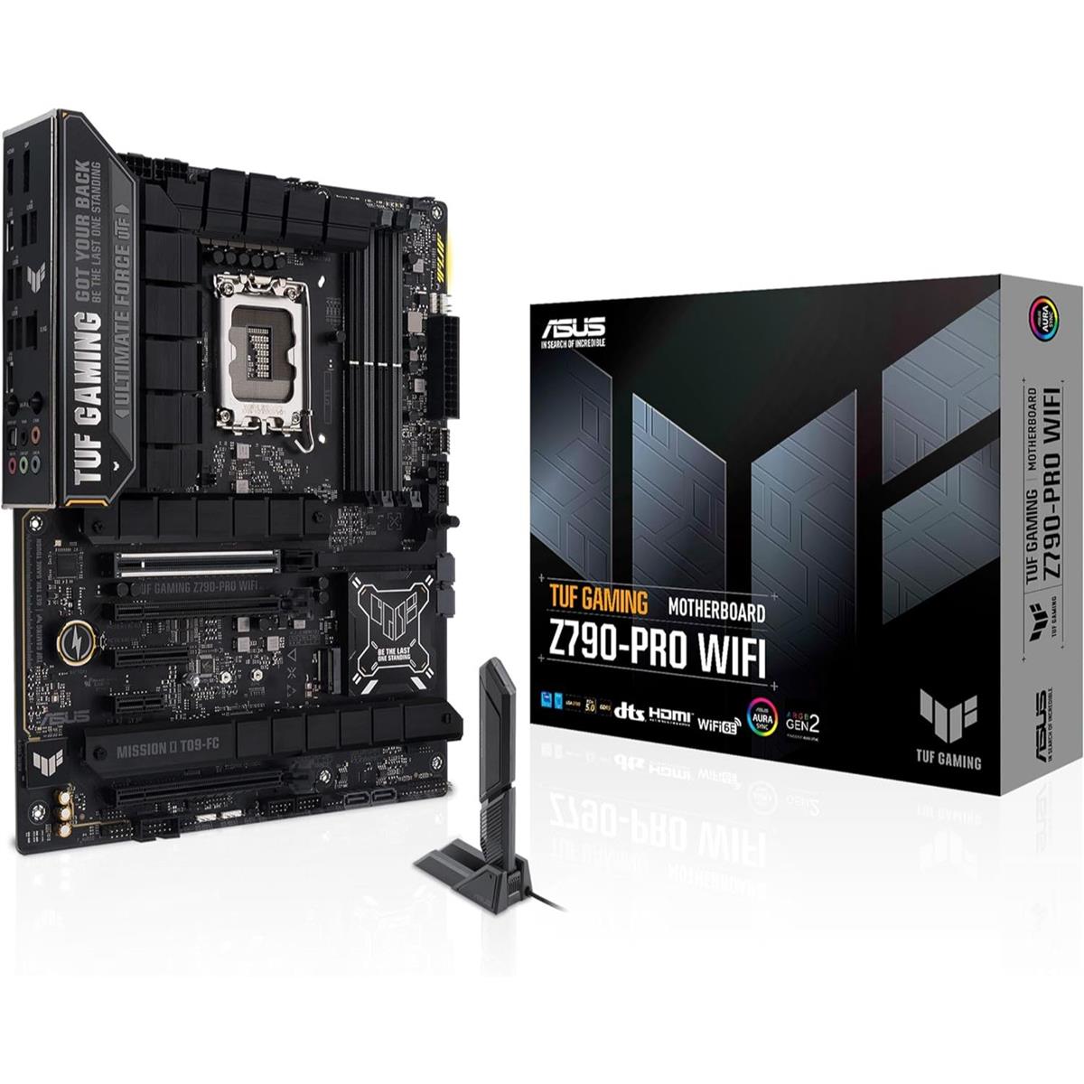 Asus Tuf Gaming Z790-Pro Wifi DDR5 Intel 12/13/14th Gen ATX Motherboard - PakByte Computers 