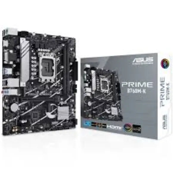 ASUS Prime B760M-K Intel B760 LGA 1700 mATX Gaming Motherboard - PakByte Computers 