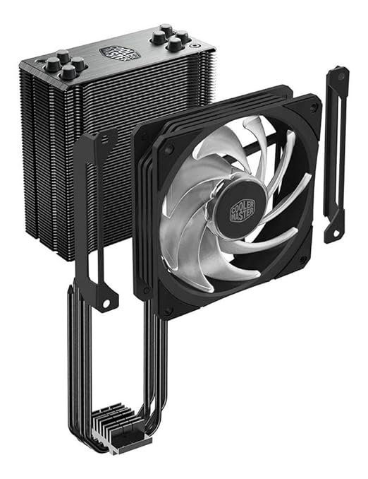 Cooler Master Hyper 212 RGB Black Edition CPU Air Cooler - PakByte Computers 