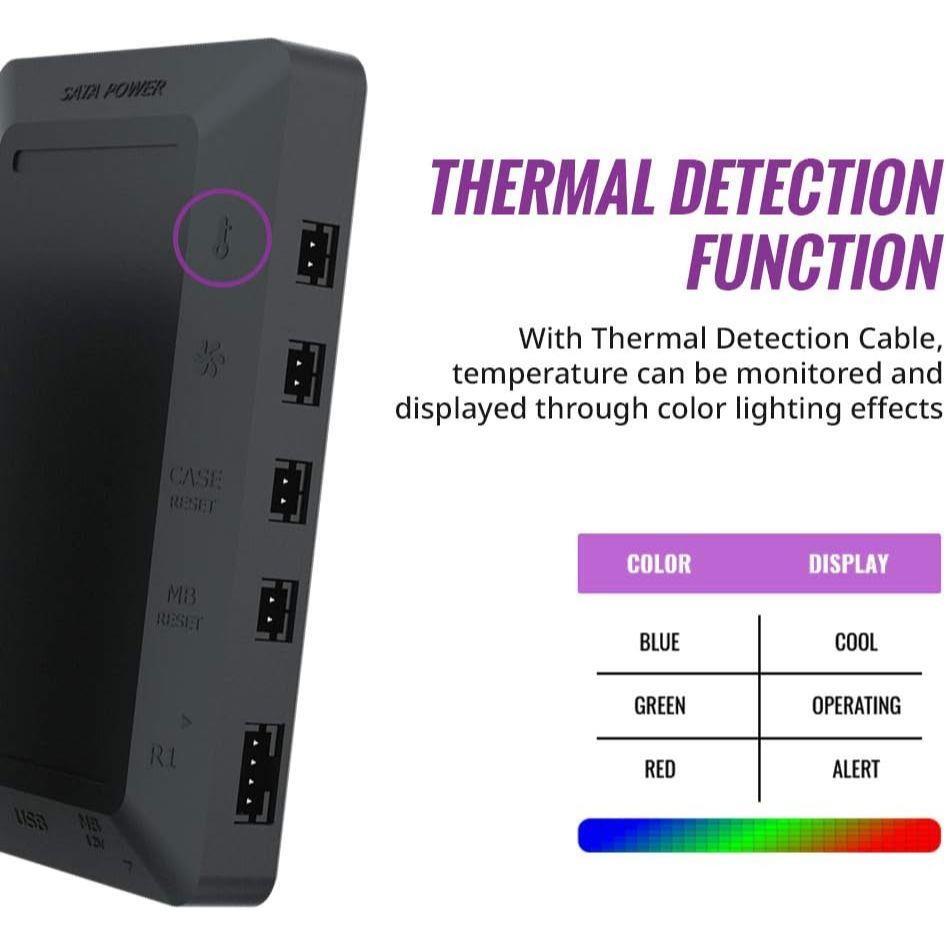 Cooler Master ARGB LED Controller (MFP-ACBN-NNUNN-R1) - PakByte Computers 