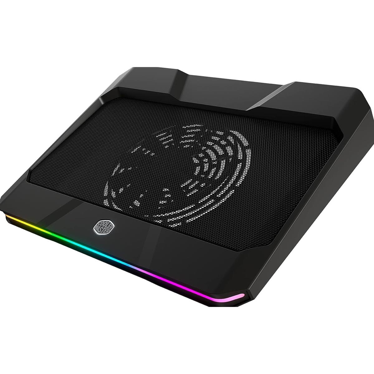 COOLER MASTER NotePal X150 Spectrum RGB Laptop Cooler (MNX-SWXB-10NFA-R1) - PakByte Computers 